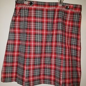 Plaid skirt